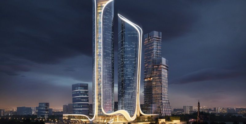Фасад из анодированного алюминия Феномен города