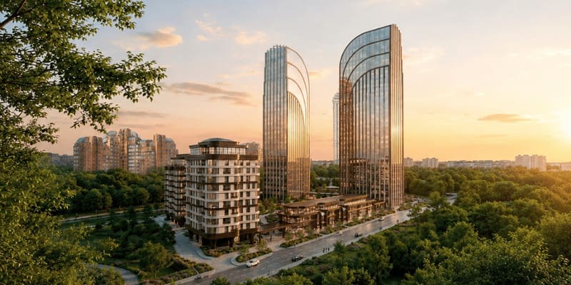 ЖК Золотые крылья на Мосфильмовской